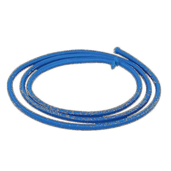 4mm Brett Elastiskt Band, Rund Elastisk Snöre Hög kvalitet Blue 2m