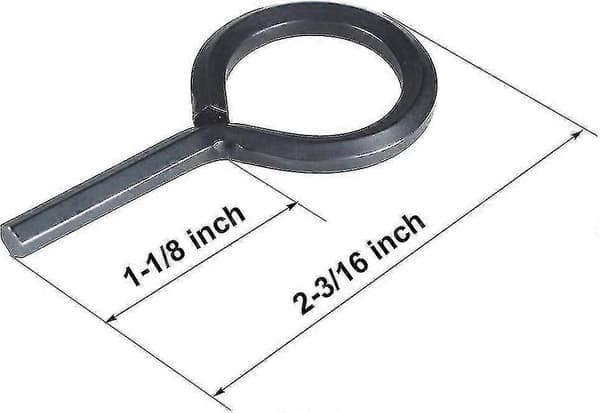 Dogging nøgle 5/32 tommer til panikbeslag, 5 stk. Ty
