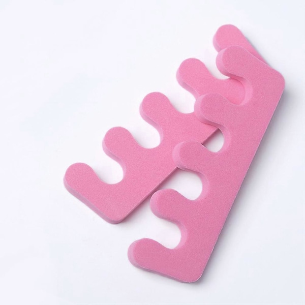20 st Svamp Finger Separator Fingerdelare Nagel Finger Tå Separatorer Nagelkonst Pedikyr Manikyr Verktyg