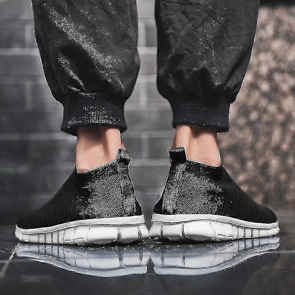 Letvægts Åndbare Sneakers Black 41