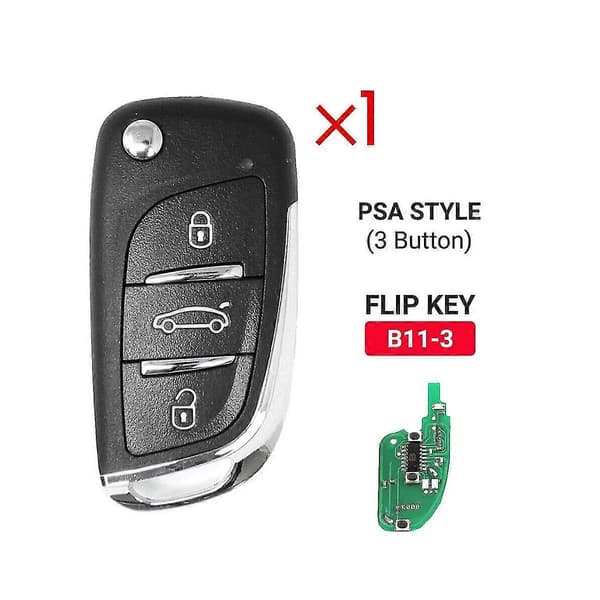 Keydiy B11-3 Fjernkontroll Bilnøkkel Universal 3 Knapper For Stil For Kd900/-x2 Mini/ Urg200 Program