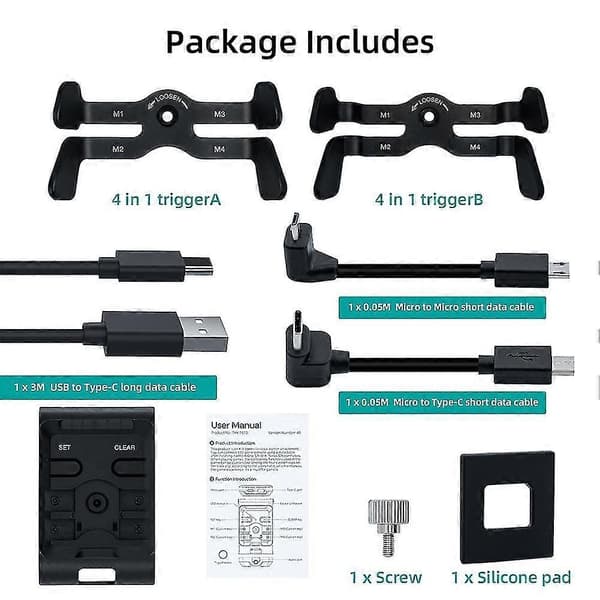 Controller Bagknap Tilbehør Adapter Paddles Trigger Til /x/series S/series X Controller Spil