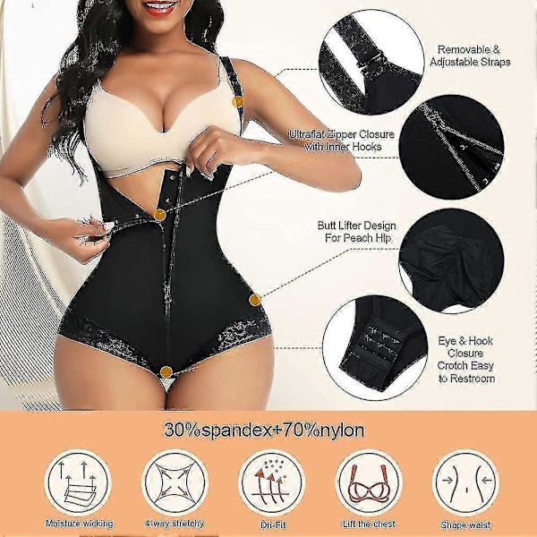 Formande Bodysuit för Kvinnor, Tummy Control, Girdle, Korsett, Midjetränare