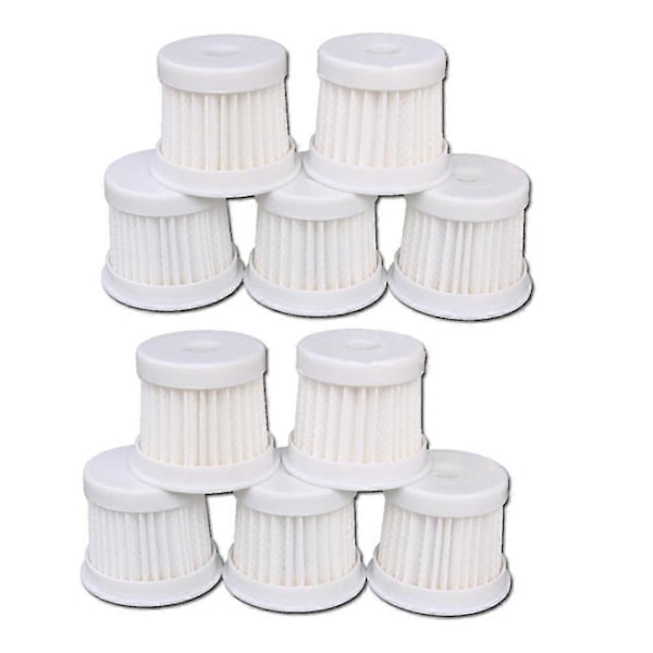 10 stk HEPA-filter for Zc401f Midd-fjerning Instrument Støvsuger Reservedeler