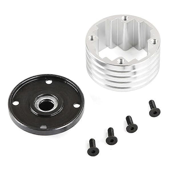 Aluminium Differentialehus Til Losi 5t, Kmx2, Rovan, Slt Rc Dele, Sølv