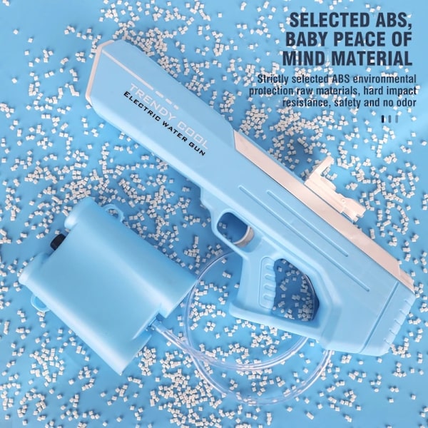Sommar Ny Elektrisk Vattenpistol Leksak Automatisk Blötläggare white