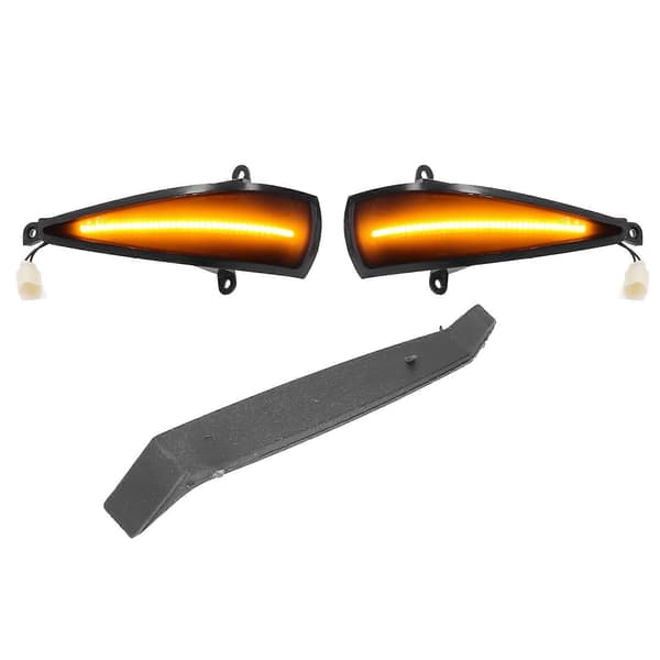 2 st LED Dynamiska Blinkers Bakre Spegelmonterade Gula Lampor Ersättning för Civic 8:e 2005–2011