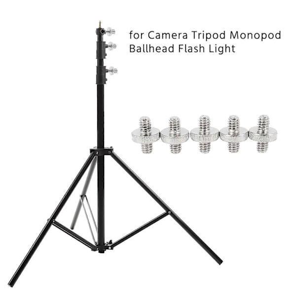 22-pack Kameraskruv Adapter 1/4 till 1/4 Skruv 1/4 till 3/8 Stativskruv Adapter Konverter Mässingsskruv
