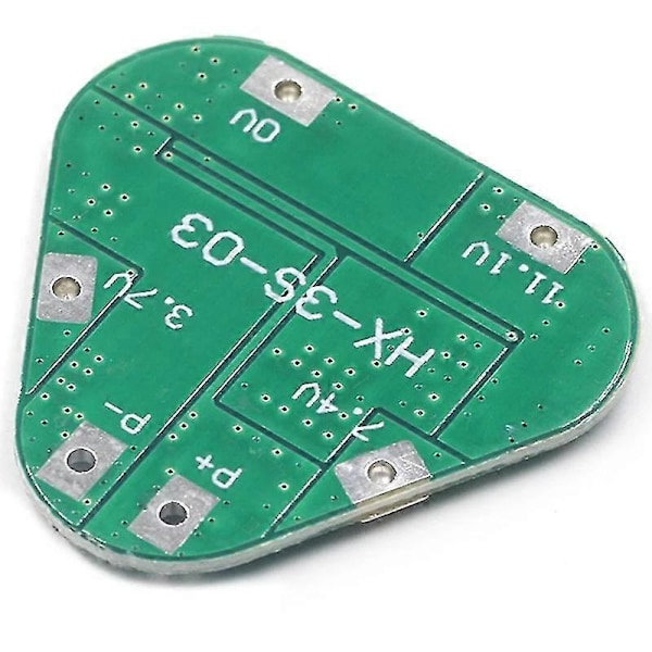 12v 18650 Lithium Batteribeskyttelseskort 11.1v 12.6v Overopladning Over-afladningsbeskyttelse 8a 3 Cell