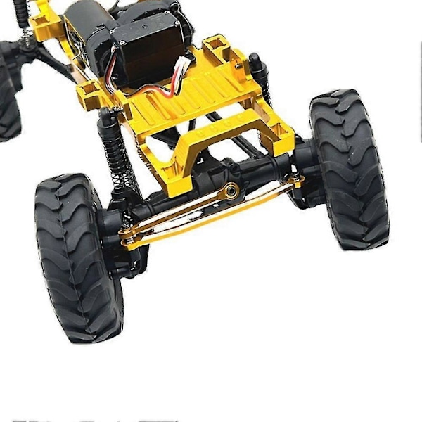 For Fcx24 Metall Chassis Ramme Bjelke 1/24 Rc Crawler Bil Oppgraderinger Deler Tilbehør, svart