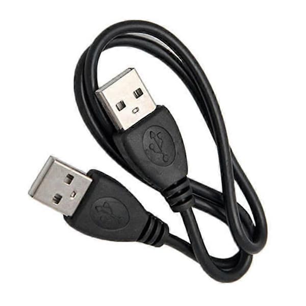 Højkvalitets 0,5 m 480 Mbps USB 2.0 A Han til Han Forlænger Datakabel