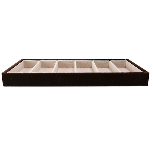 Displaykasse til 6 briller, solbrilleboks, briller, displaybakke H, smykke bakke, T