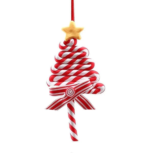 Juletrepynt Ornament Myk Leire Lollipop B