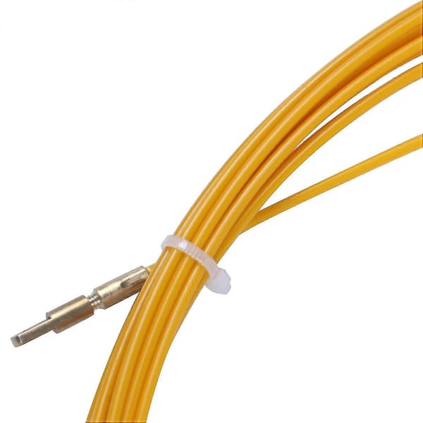 10m 3mm Guide Device Glasfiber Elektrisk Kabel Dragare Tryckare Kanal Orm Rodder Fisktejp Tråd