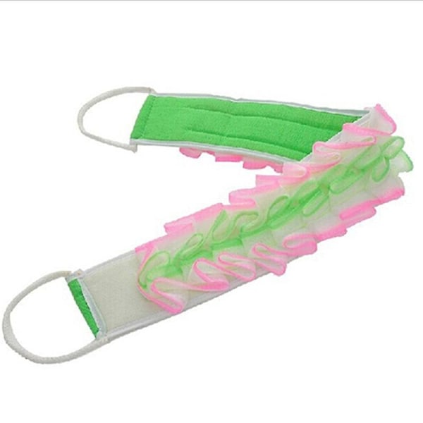 Blomst Ryggstropp Håndkle Baderom Bade Dusj Myk Loofah Kroppsskrubber Børste