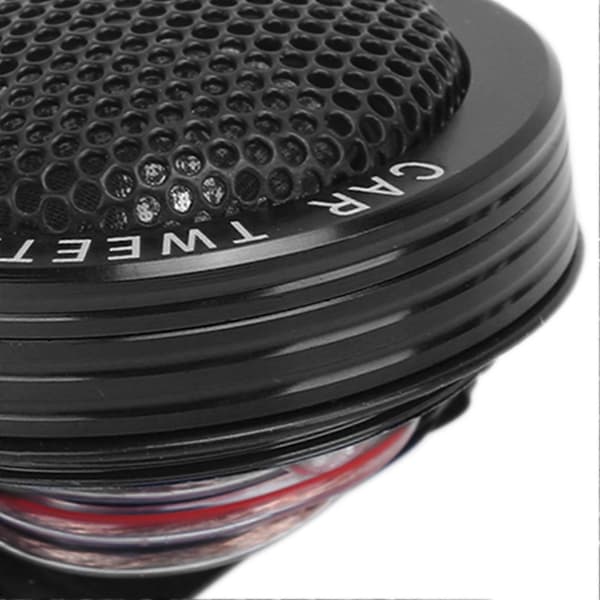 Par Bil Mini Diskanthøyttaler Dome 150W 4 98dB Høy Oppløsning Lyd Universal for Lydsystem Svart