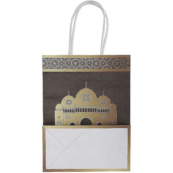 12 st Dan Väska Eid Mubarak Presentpåse Råttor För Barn Dan