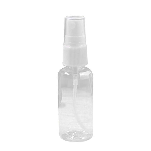 30ml Sprayflaska Läcksäker Transparent Plast Liten Påfyllningsbar Vätskebehållare för Emulsion