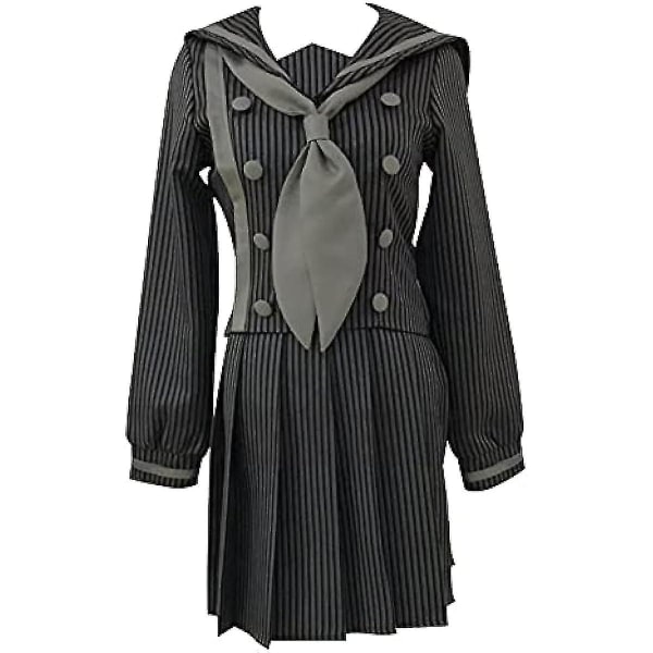 Danganronpa V3 Saihara Shuichi Detective Cosplay Kostymer Jk Uniform Halloween Kostymer För Kvinnor Animekjol L Costumeset Hög kvalitet XXL