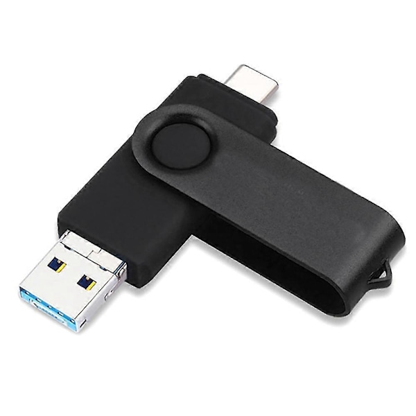3 I 1 Usb Flash Drive Type-c+-usb+usb3.0 Hurtig Læse Mini Hukommelseskort U Disk Otg-64g