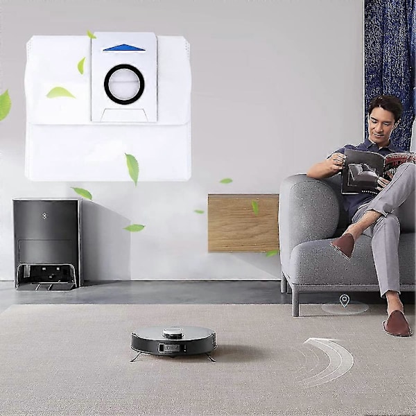 Pölypussien varaosat Deebot X1omni X1turbo robotti-imurin lisävarusteisiin, imuripussit