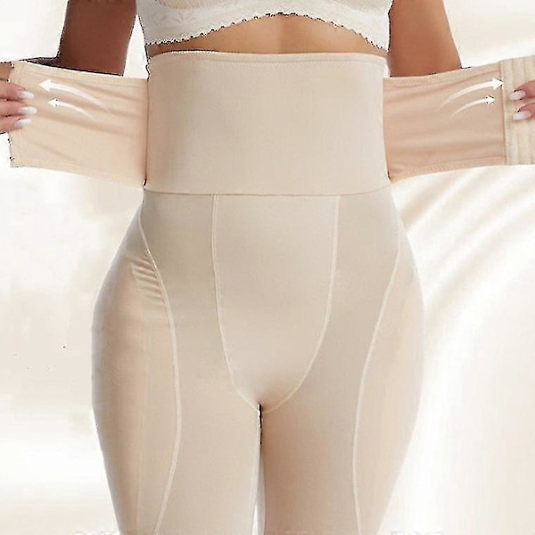 Nya 2023 Högmidjade Trosor beige M