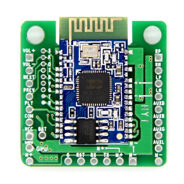 2 stk Bluetooth Tws Forsterkerkort 2 Linje Inn Audio Mottaker Bk8008 Stereo 5w Høyttalerforsterker