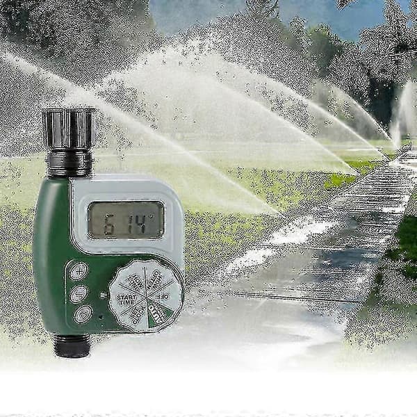 Vandingstimer, Digital Slangehane Timer Udendørs Automatisk Vandingssprinkler System Irrigationscontroller Med 1 Udløb Til Haveplanter.