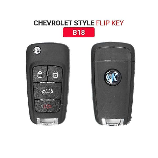 Keydiy B18 Fjärrkontroll Bilnyckel Universal 4 Knappar För Stil För Kd900/-x2 Mini/ Urg200 Programmering