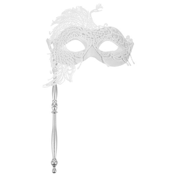 Maskebal Maske Kvinder Fest Maske Fancy Dress Håndholdt Maske Blonde Maske til Prom Cosplay