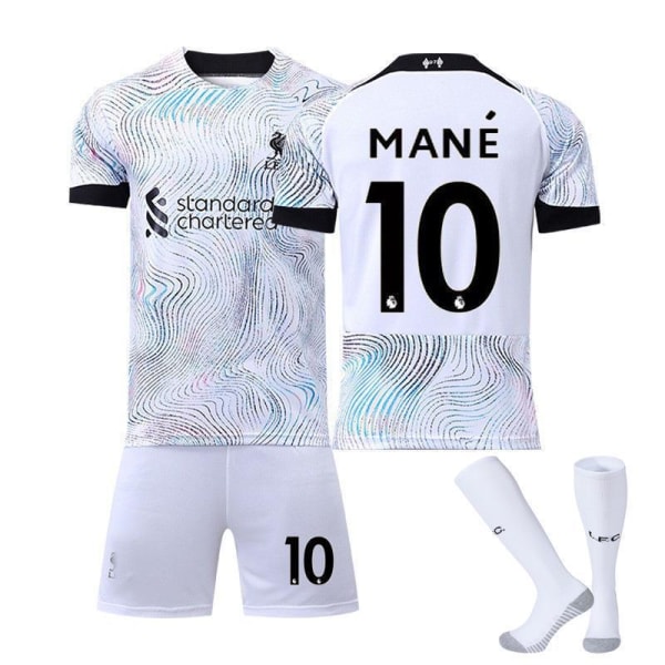 22-23 Liverpool Away Kit för vuxna och barn NO.10 MANE 22