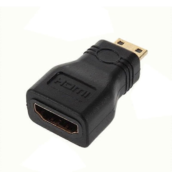 HDMI-kompatibel Mini Hann Type C til HDMI-kompatibel Standard Hunn Type A Konverter Adapter Kobling