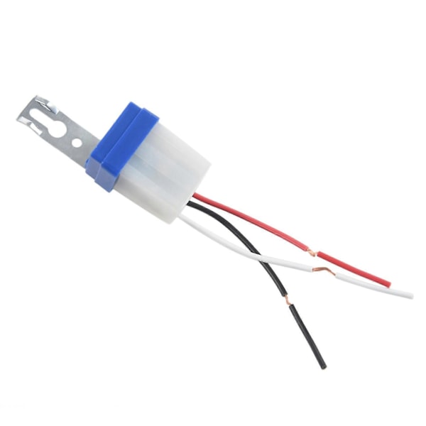 4x AC/DC 12V 10A Automatisk Lampekontakt Lysfølerkontakt