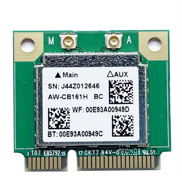 Dual Band Realtek Rtl8821 Aw-cb161h Wifi Wlan-kort Bluetooth 4.0 Combo Trådlöst Half Mini Pci-e Ada