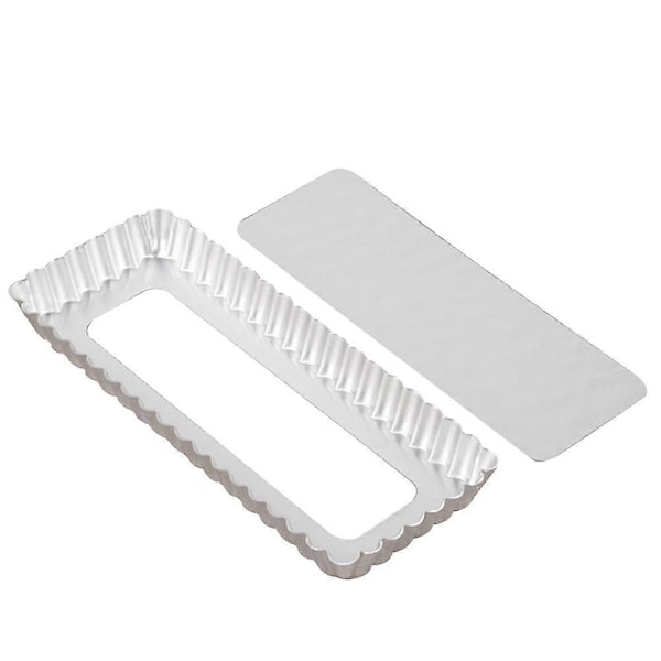 1 st Brödform i aluminiumlegering Non-stick Bakform Bakform Baktillbehör för Hembutik (Vit)