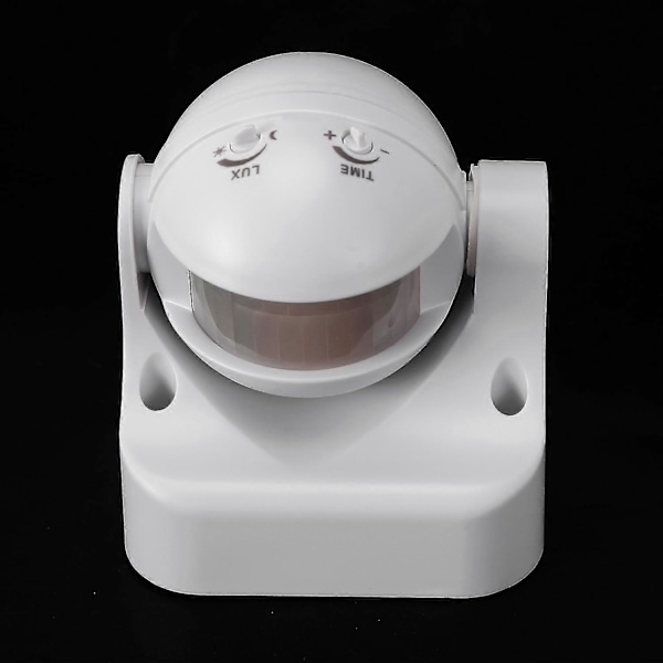 110V-240V Utomhus Ip44 180 Grader 50/60Hz Säkerhet Pir Rörelsesensor Detektor Strömbrytare Infra