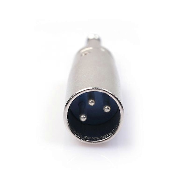 3-nastainen XLR-uros - 1/4 tuuman stereokaapeli mikrofonin pistokeliitinadapteri