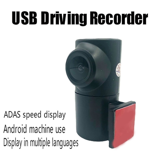 Mini Bilkamera Videoopptak Loop Trådløst Dashbordkamera