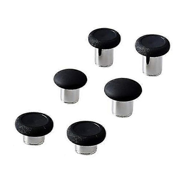 6 i 1 udskiftning af tommelfingergreb til en Elite-controller - Sort
