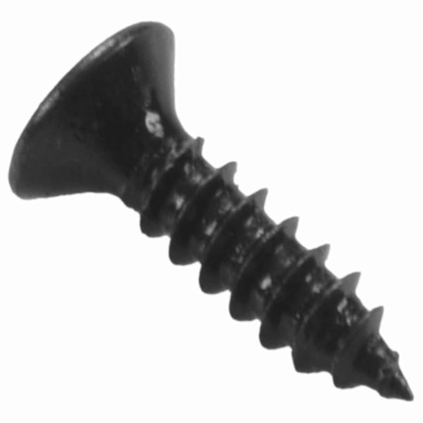 50 stk. plekterskruer 3 mm til Strat-guitar (sort)