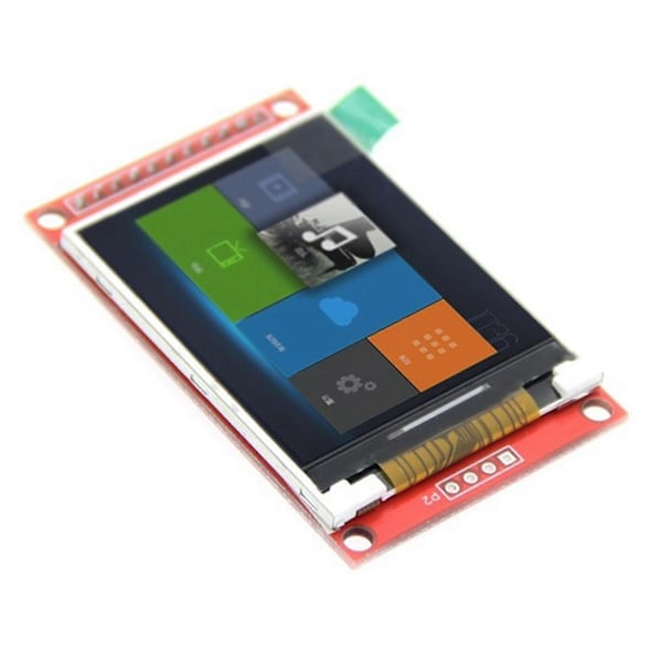 2.0 Tommers TFT LCD Skjermmodul 176x220 Fargeskjerm Display SPI Seriell Port Skjermstøtte