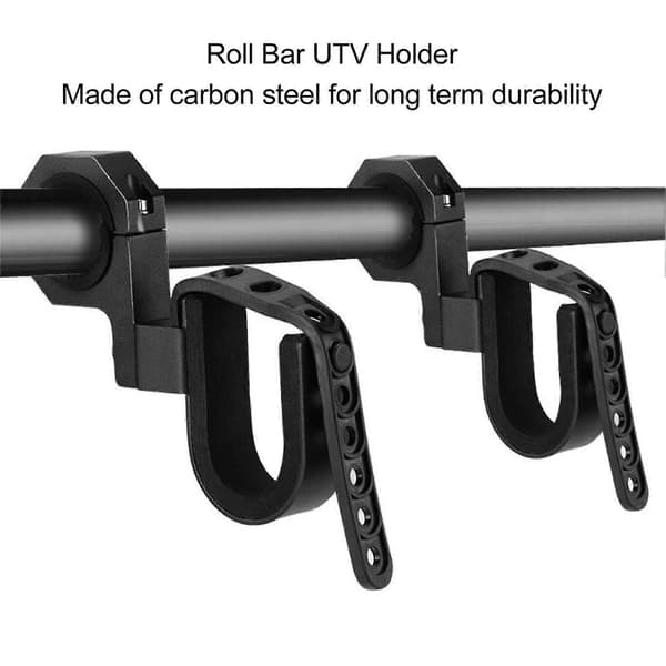 Roll Bar UTV Holder Kulstofstål Rustfri Forbedret Beskyttelse Høj Styrke til 1,75in til 2in Roll Bar