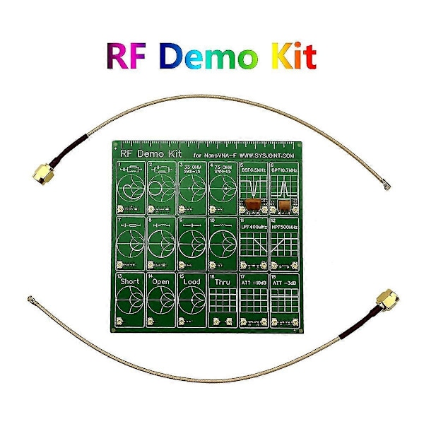 Rf Demo Kit Nanovna-f Rf Testkort Ham Vektor Nätverkstest