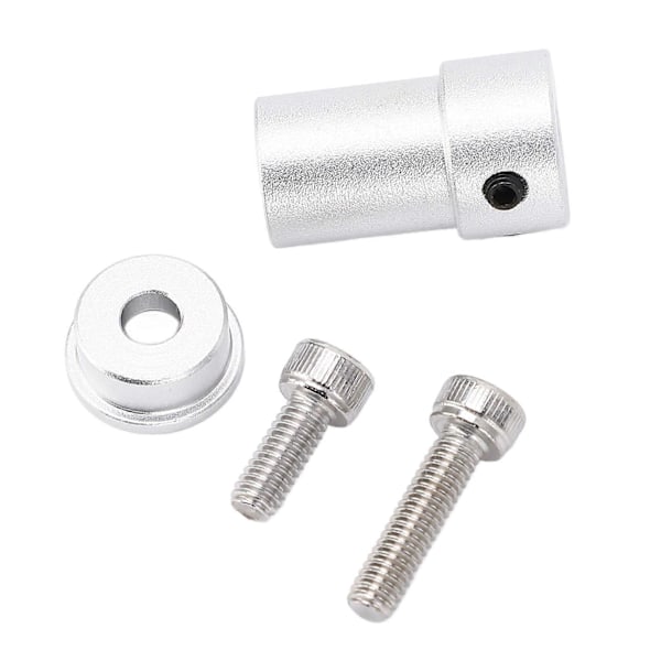 Axelkoppling 5mm Aluminiumlegering Stabil Anslutning Axelkopplare för Robot Hjul DC-Motor