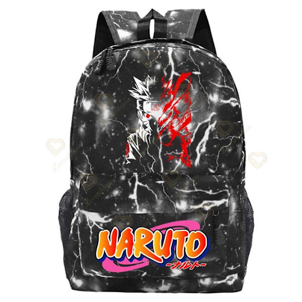 Anime Naruto Akatsuki Trykket Galaxy Ryggsekk Barneskolesekk style 9