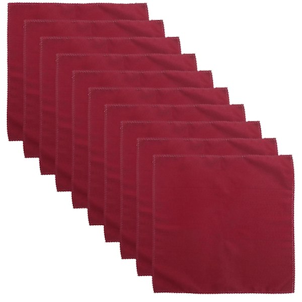 10 stk. middagsservietter, stoffservietter, bankettservietter