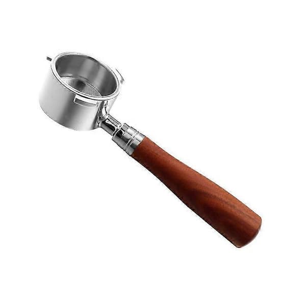 For Kaffe Bunnløs Portafilter Filter 51MM Erstatningsfilterkurv Kaffetilbehør E