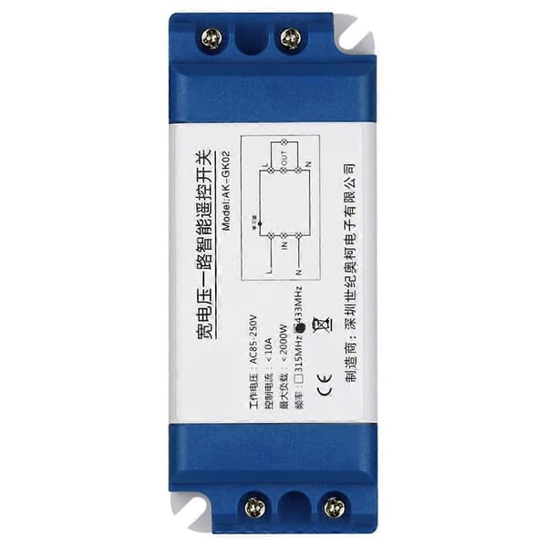 RF-sender og -mottaker for lysstyring Fleksibel lysstyring 85-260V Ingen kabling Rask sender