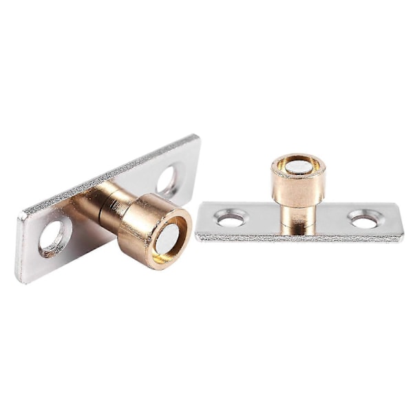 12mm Diameter Skyvedørsguide Metall Lokator Stopper 2stk