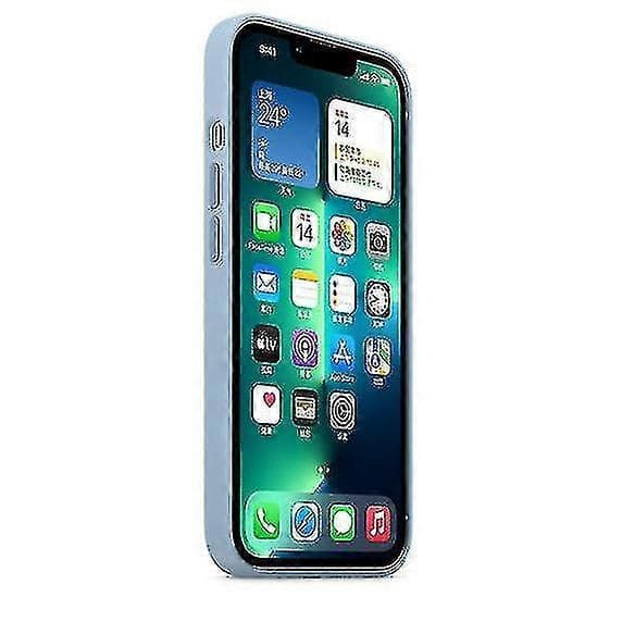Jule-Silikone Telefon Cover til iPhone 13 Pro 13pro Blue Fog